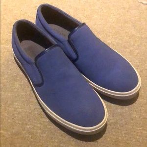Alfani Suede Blue Shoes Size 10